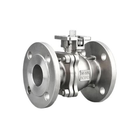 Stainless Steel Standard JIS10K Flanged Ball Valve