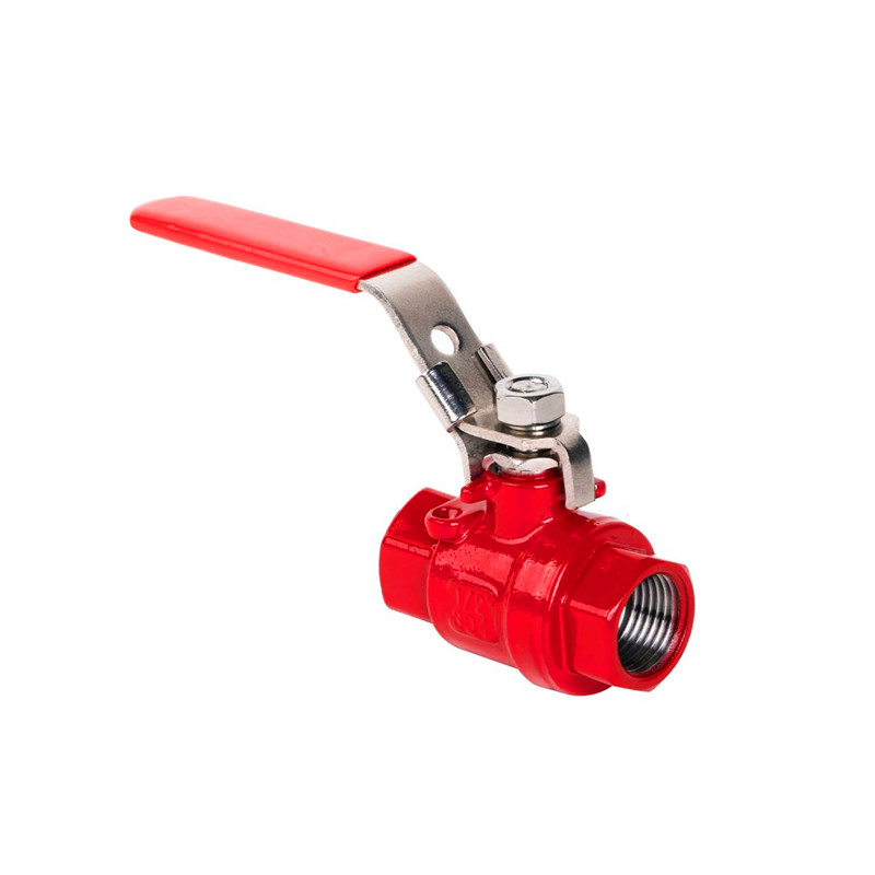 Stainless Steel Threaded 2-Way Ball Valve for Fire Protection