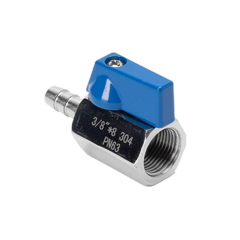 Nipple Hose Stainless Steel Mini Ball Valve